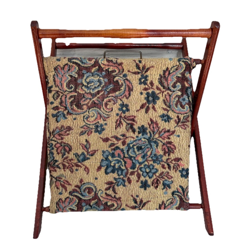 Vintage Tapestry Foldable Yarn Caddy - Picture 2 of 7